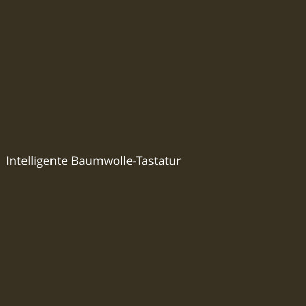 Intelligente Baumwolle-Tastatur