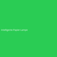 Intelligente Papier-Lampe