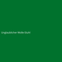 Unglaublicher Wolle-Stuhl