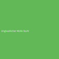 Unglaublicher Wolle-Stuhl