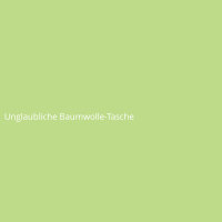 Unglaubliche Baumwolle-Tasche