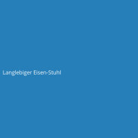 Langlebiger Eisen-Stuhl
