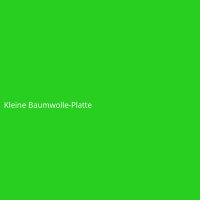 Kleine Baumwolle-Platte