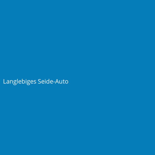 Langlebiges Seide-Auto