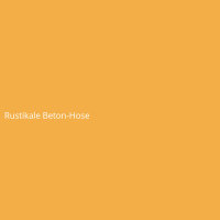 Rustikale Beton-Hose