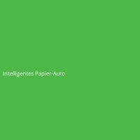 Intelligentes Papier-Auto