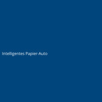 Intelligentes Papier-Auto