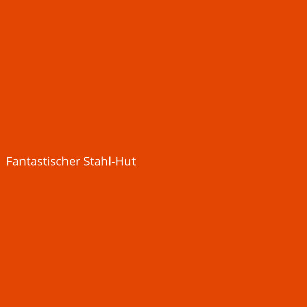 Fantastischer Stahl-Hut