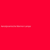 Aerodynamische Marmor-Lampe