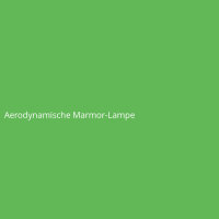 Aerodynamische Marmor-Lampe
